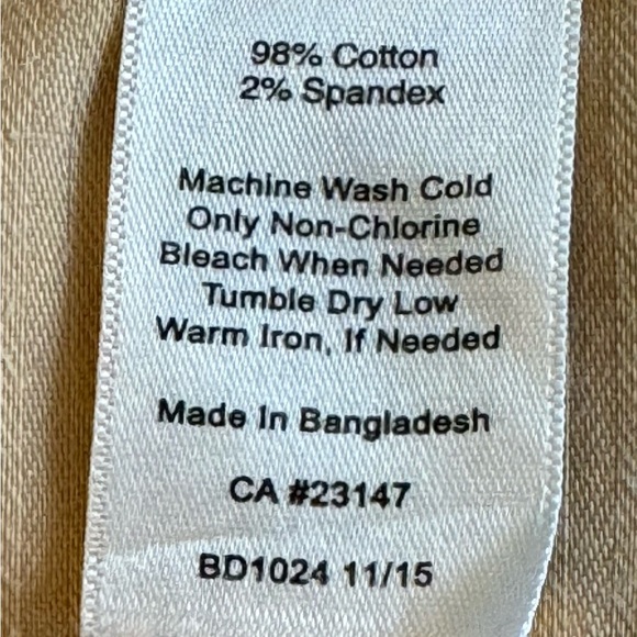 Talbots White 7” Perfect Shorts - 12 - Picture 3 of 5